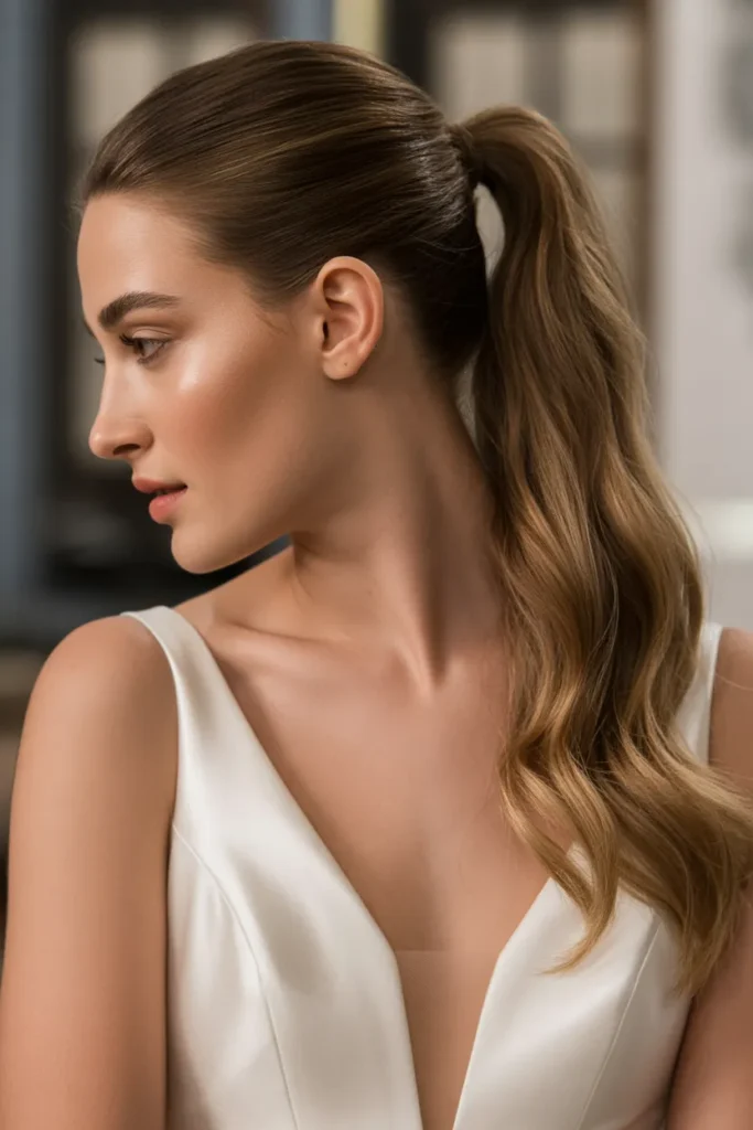 Soft Glam Ponytail