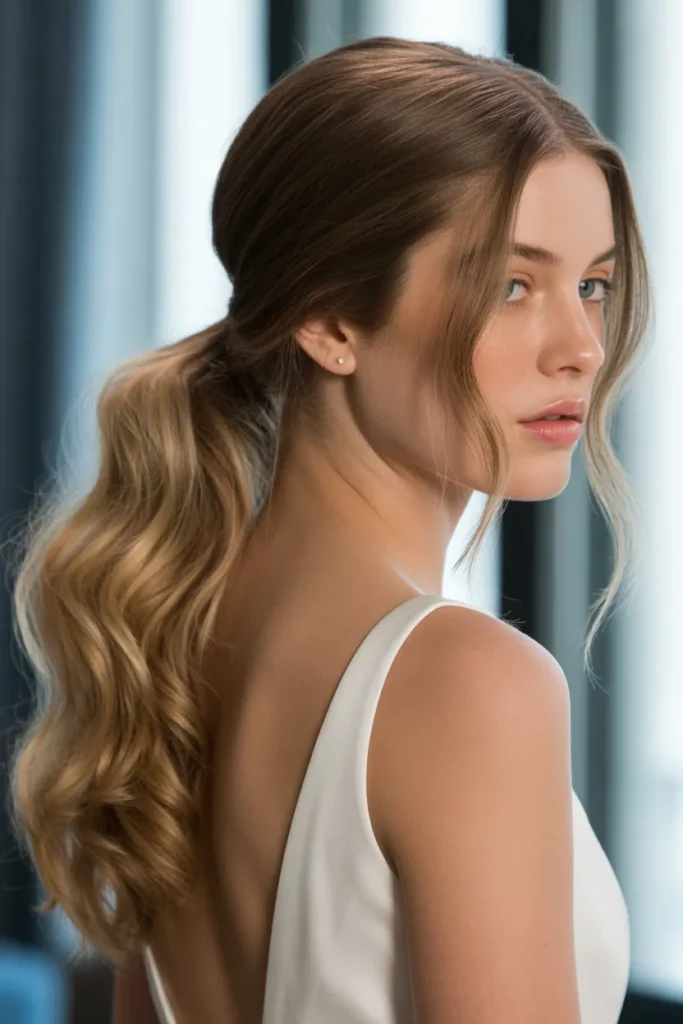 Soft Layered Ponytail