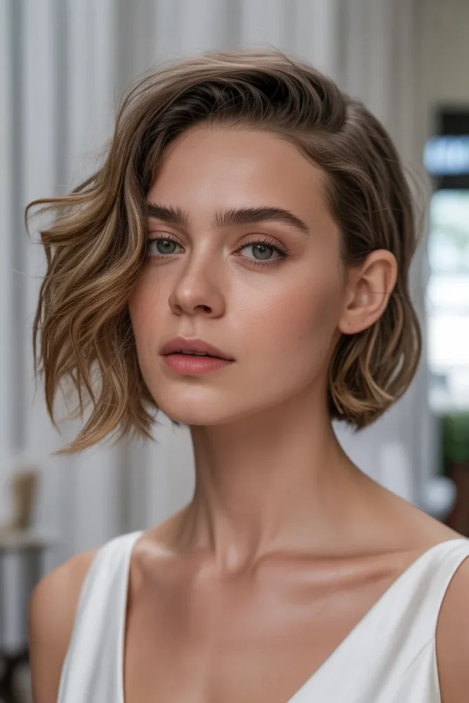 Tousled Bob with Texture