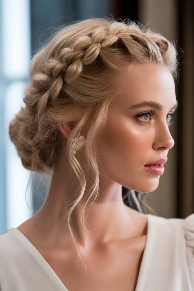 Twisted Braid Updo