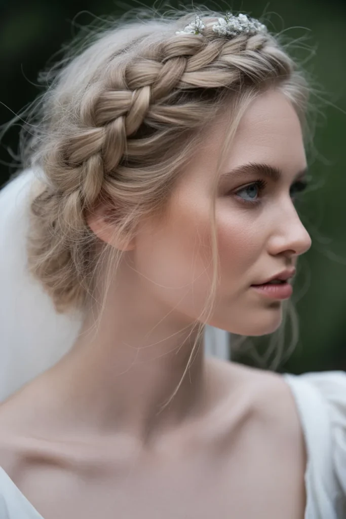 Waterfall Braid Crown