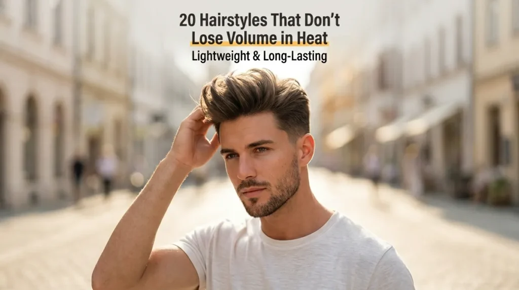 20 Hairstyles For Men That Don’t Lose Volume in Heat