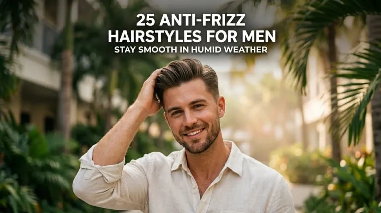 25 Anti-Frizz Hairstyles for Men That Stay Smooth