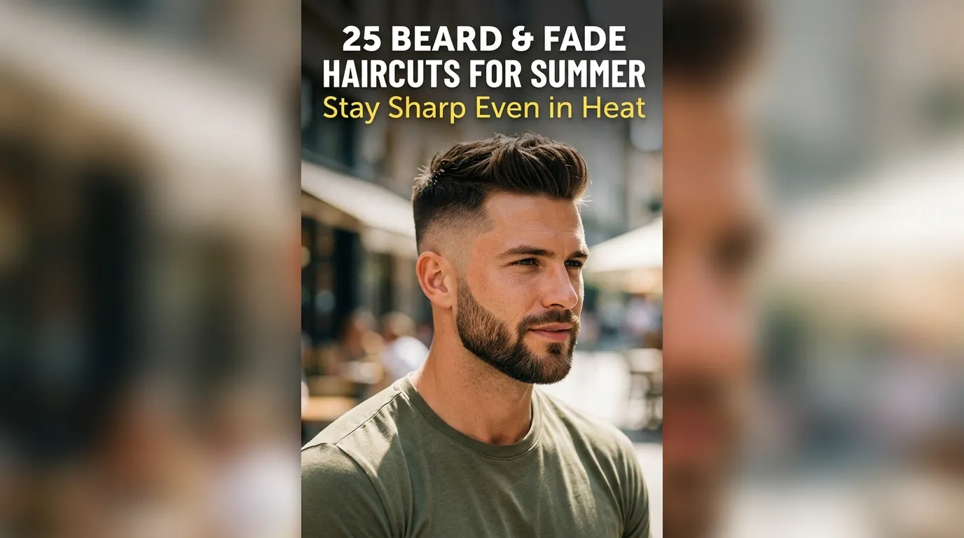 25 Beard and Fade Haircuts For Summer That Stay Sharp Even in Heat