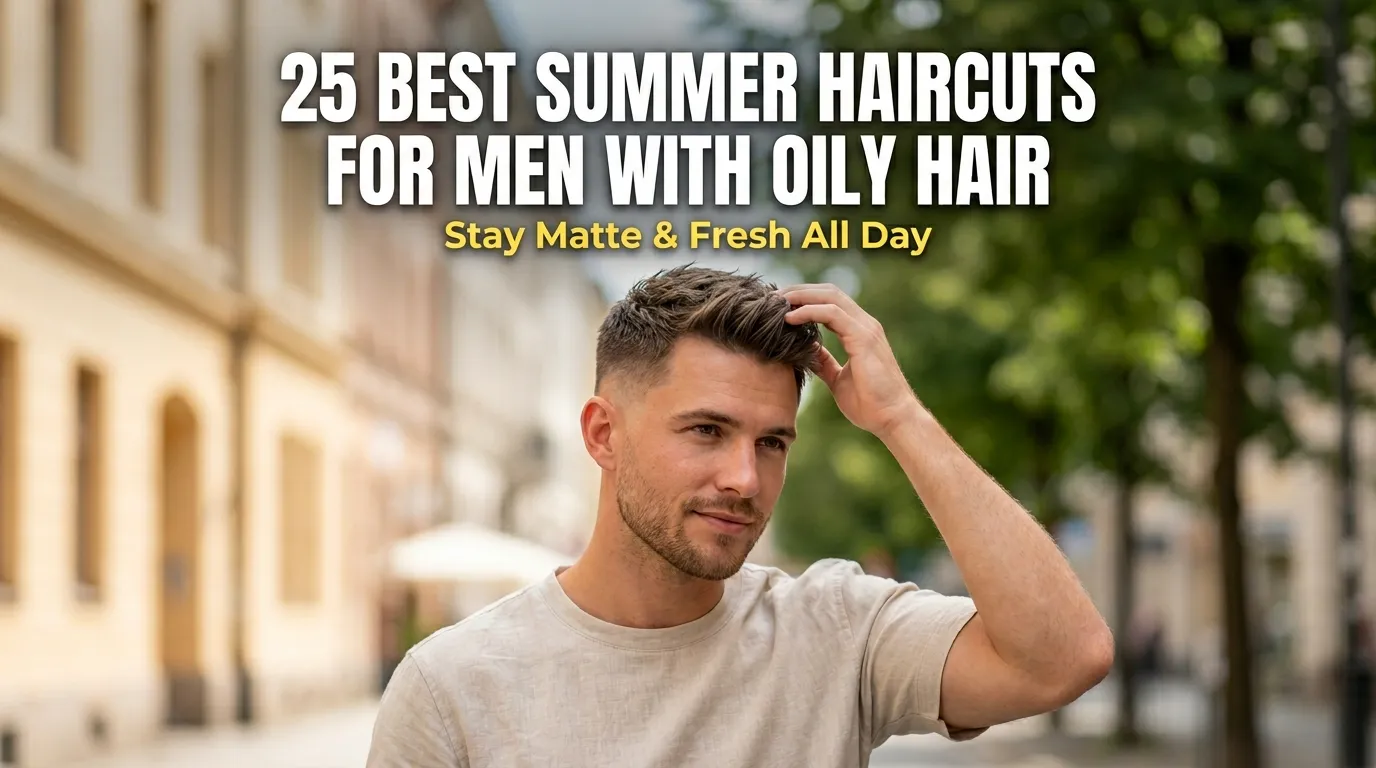 25 Best Summer Haircuts for Men with Oily Hair