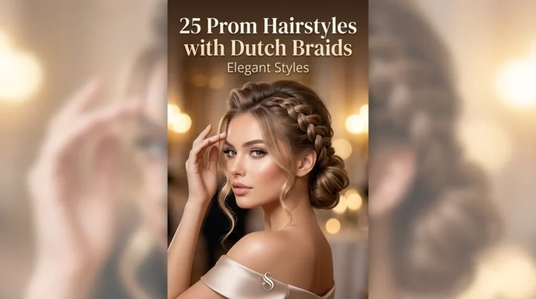 25 Prom Hairstyles with Dutch Braids (Elegant Styles)