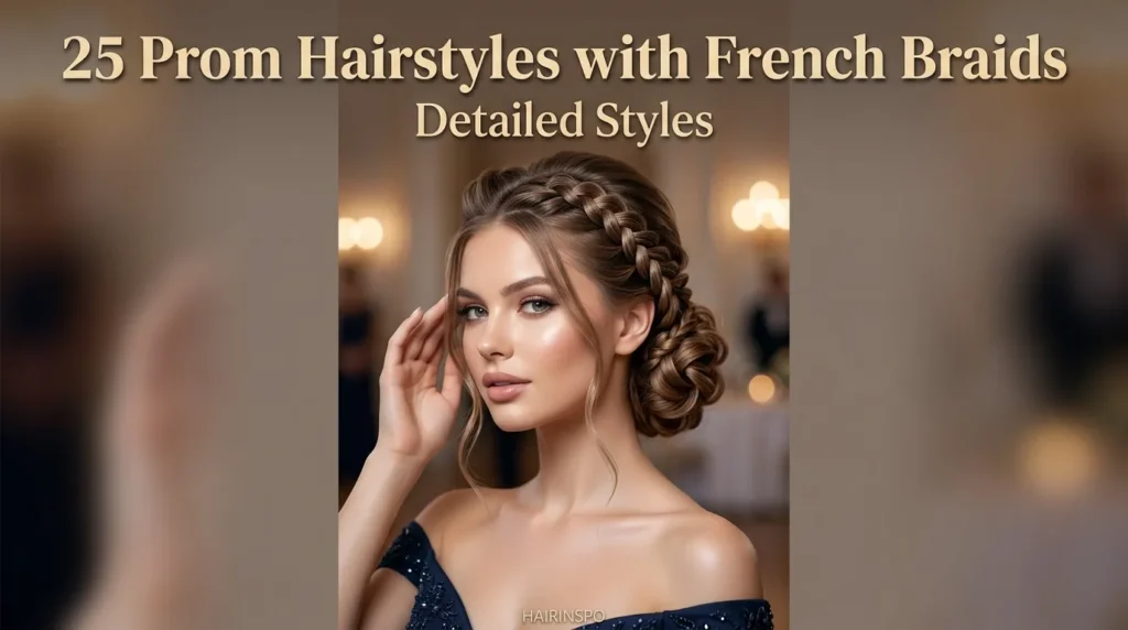 25 Prom Hairstyles with French Braids (Detailed Styles)