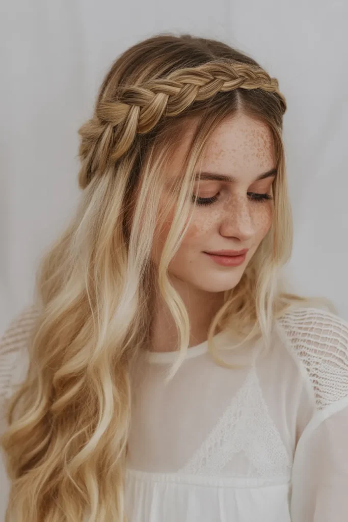 Boho Braided Crown