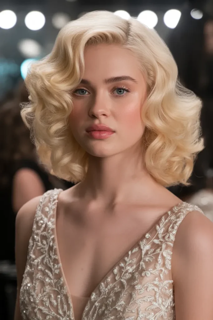 Bouncy Curl Finish Blowout