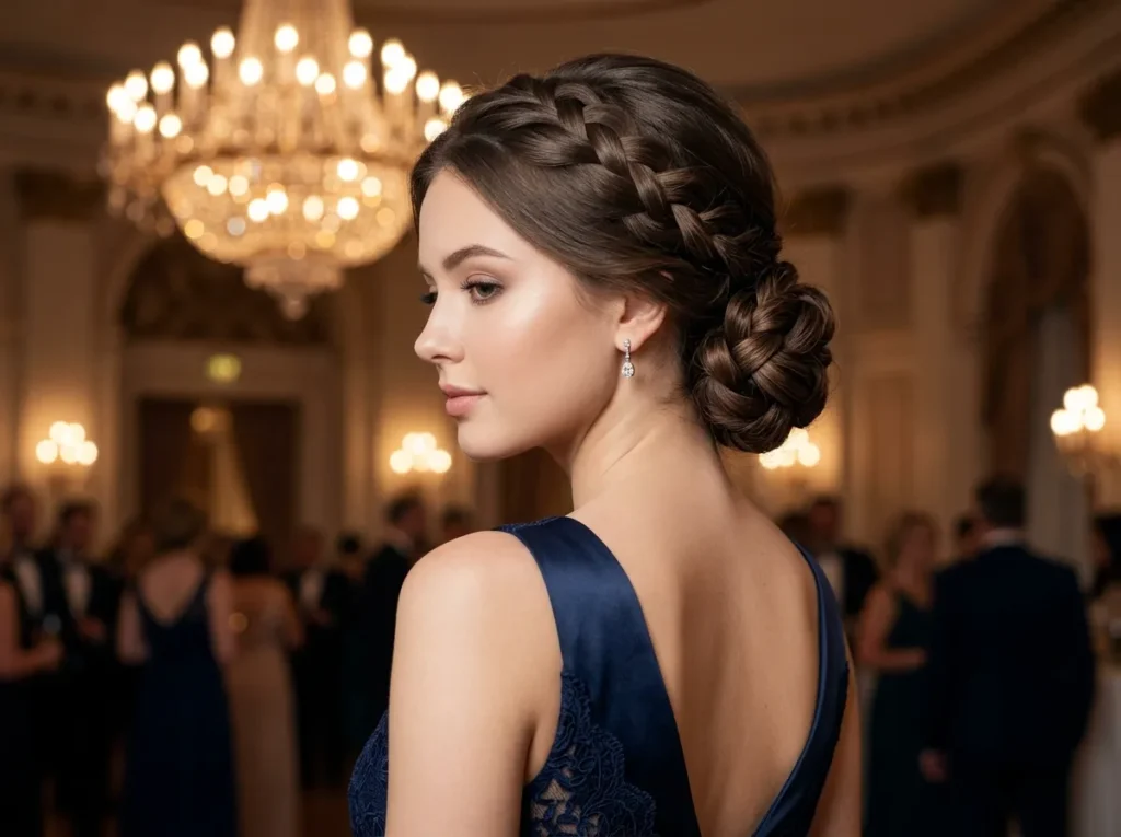 Braided Bun (Low)