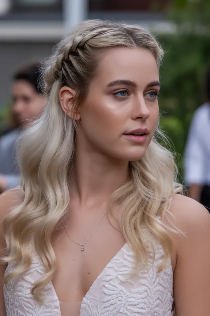 Braided Front with Soft Waves