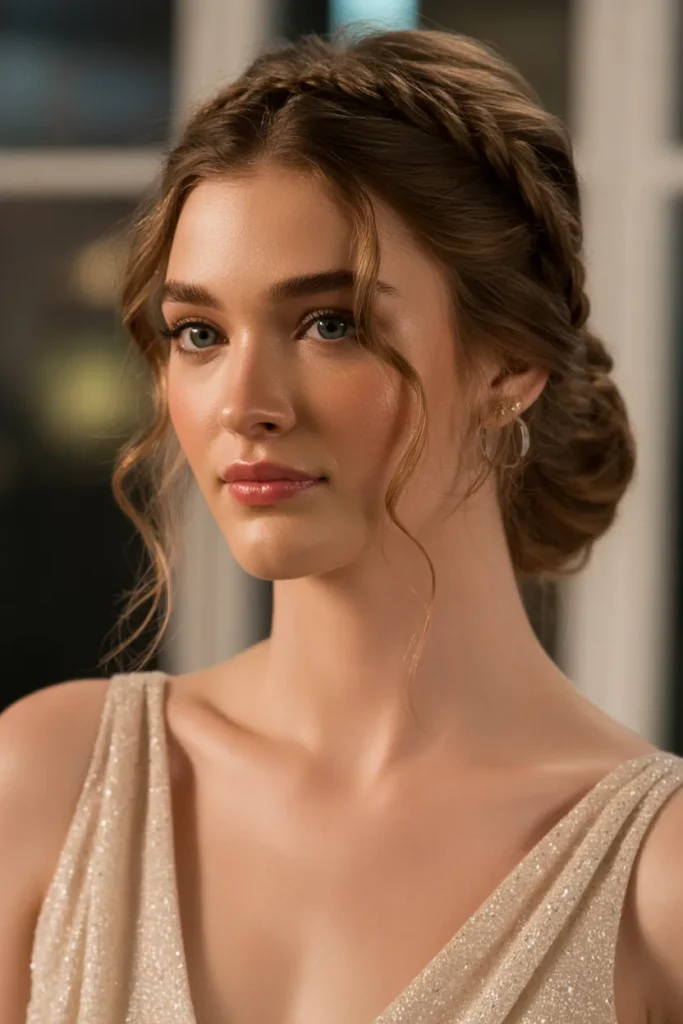 Braided Half-Up Halo