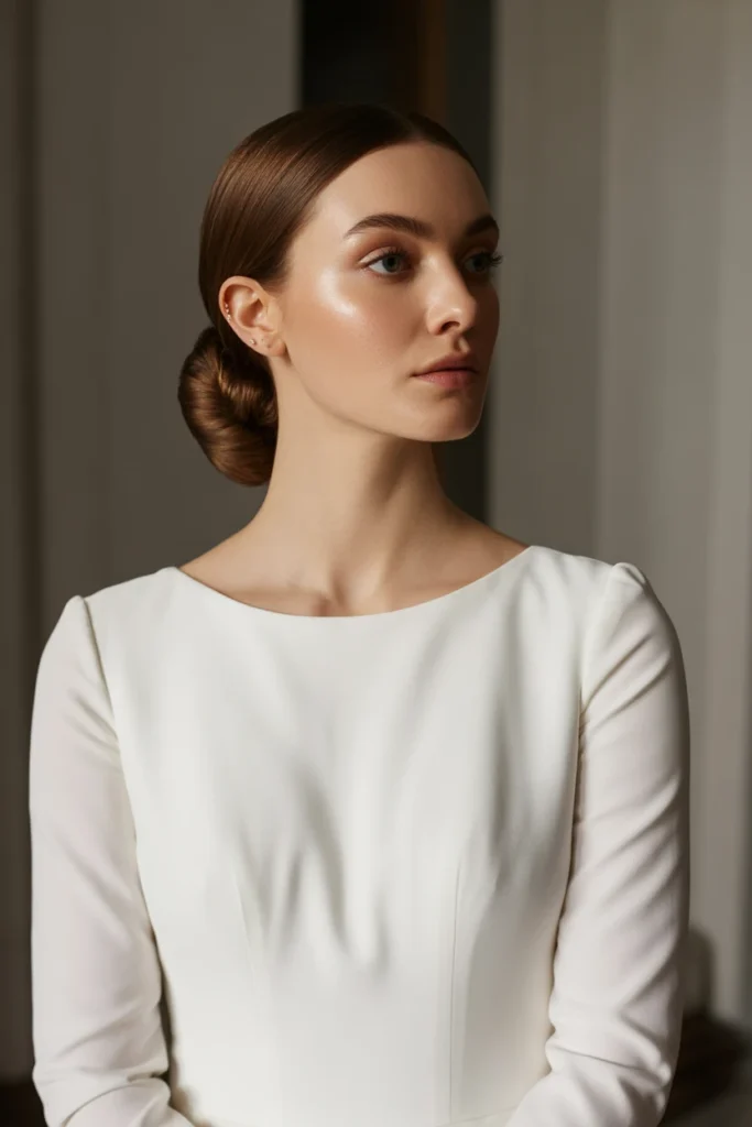 Classic Low Chignon