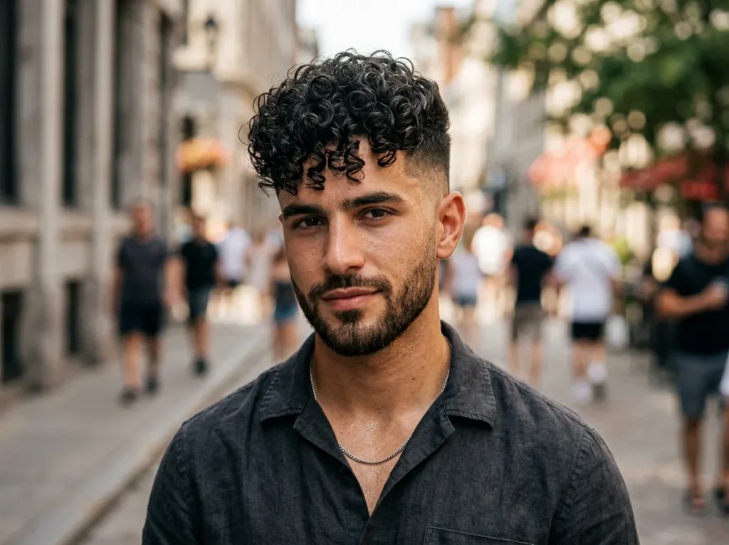 Curly Undercut