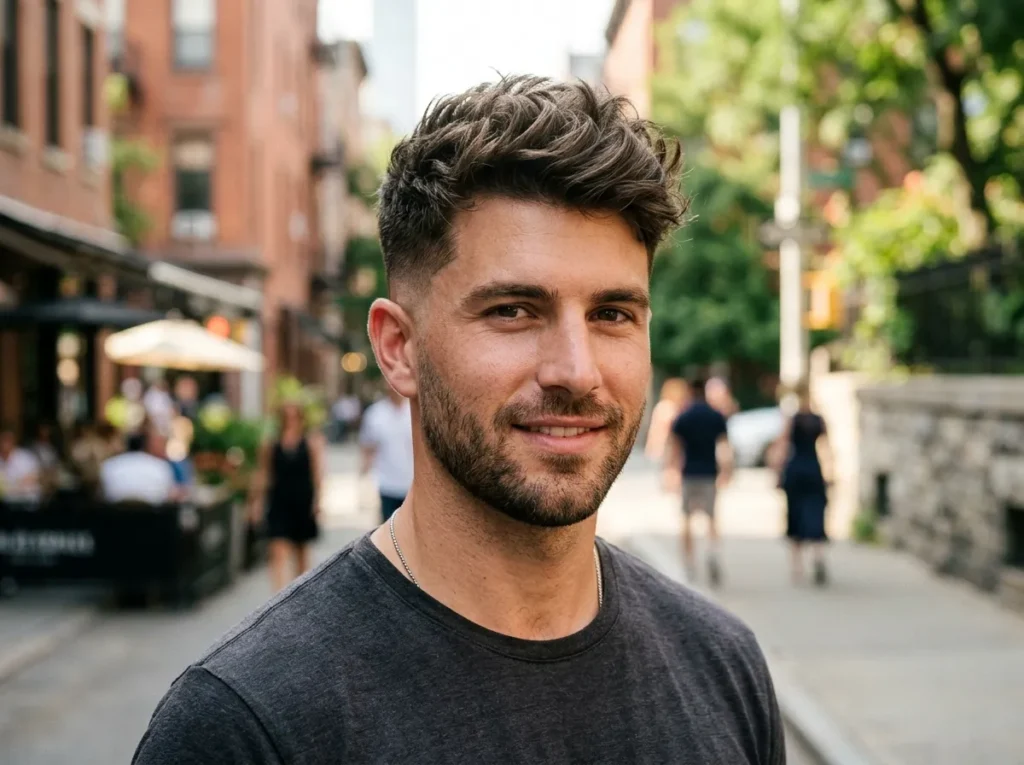 Drop Fade with Textured Top