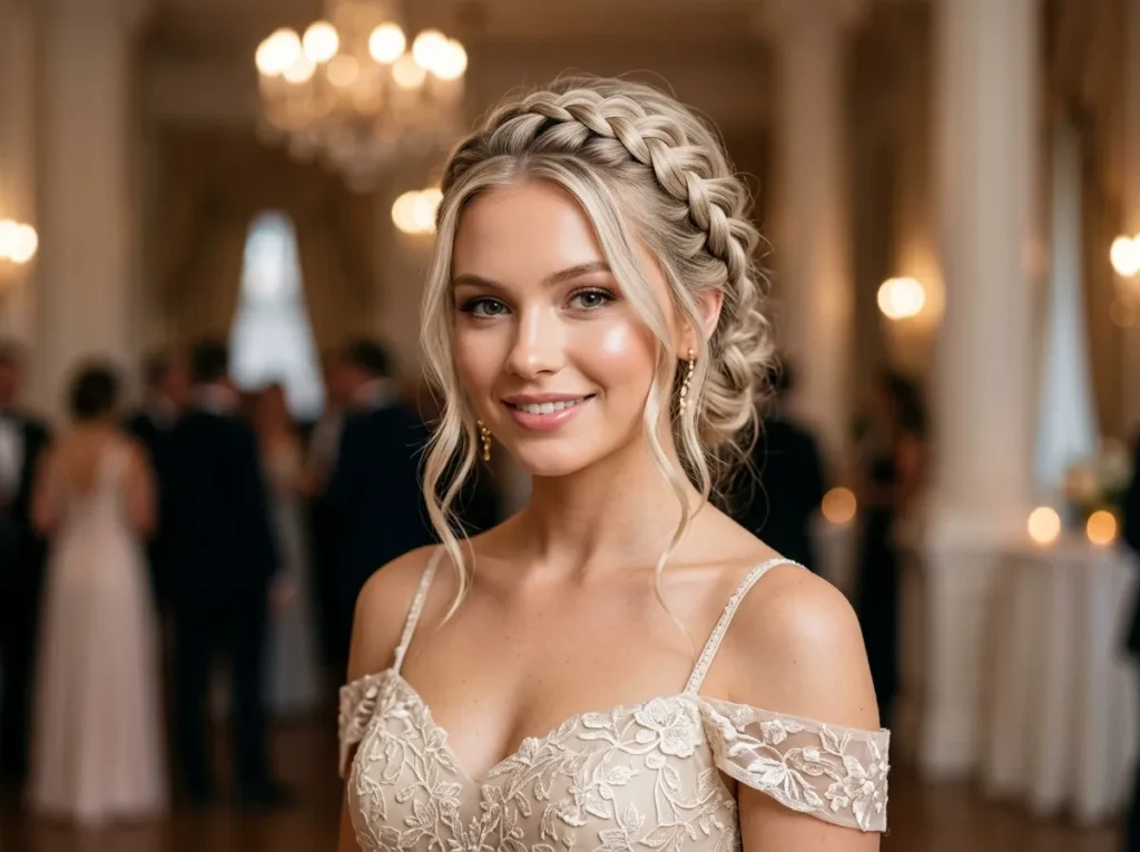 Dutch Braid with Face-Framing Pieces