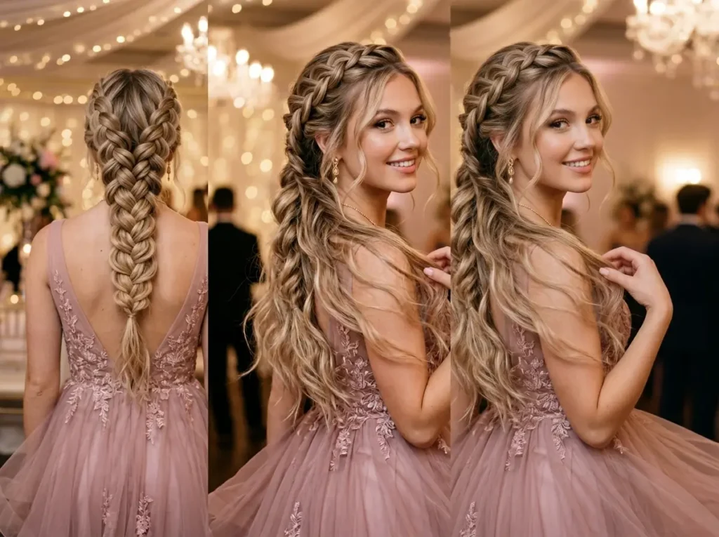 Dutch Braid with Layered Texture