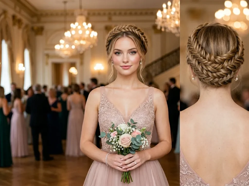 Fishtail Crown Braid