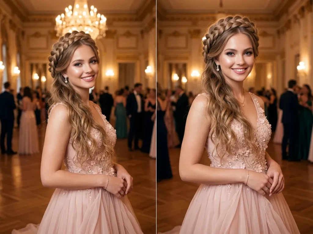 French Braid Crown