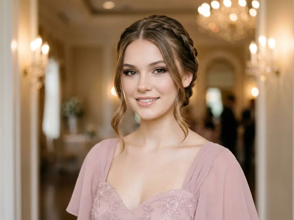 French Braid with Face-Framing Pieces