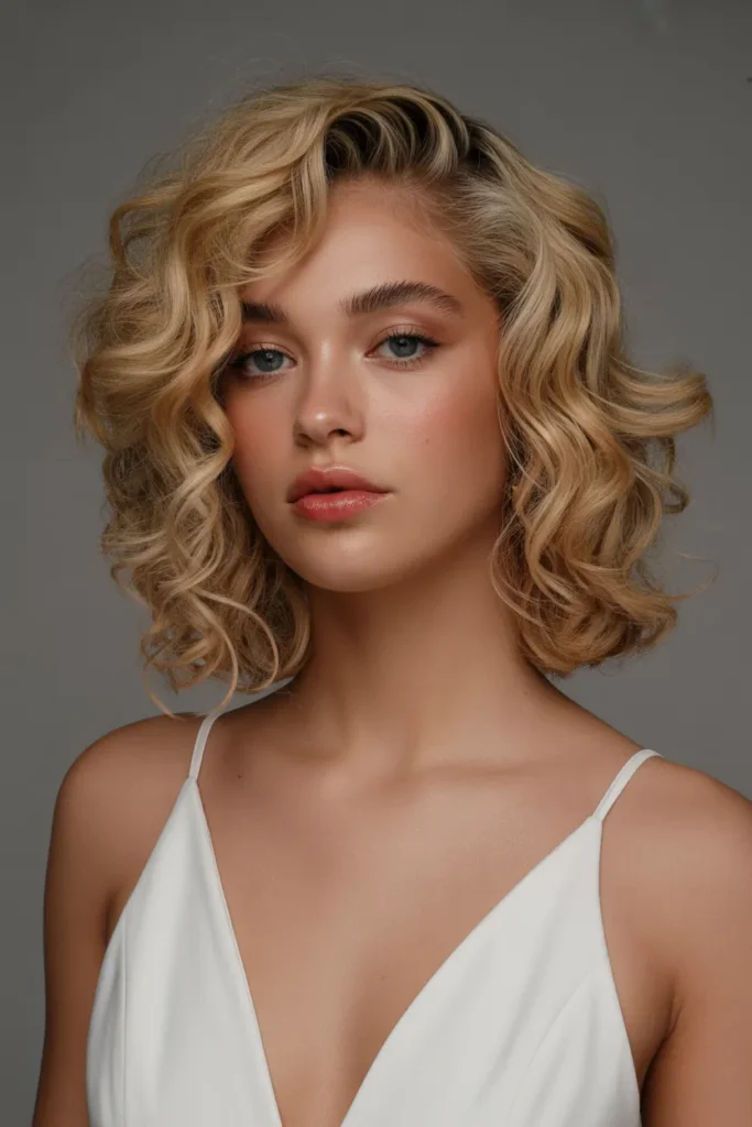 Glam Waves with Middle Part