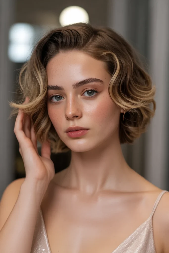 Half-Up Bubble Style