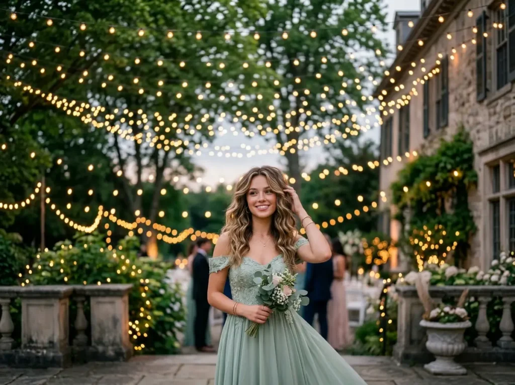Layered Hair with Beach Waves