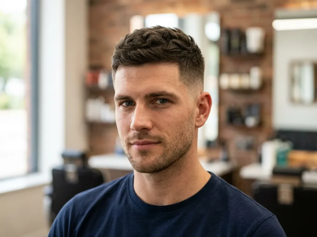 Mid Fade with Short Texture