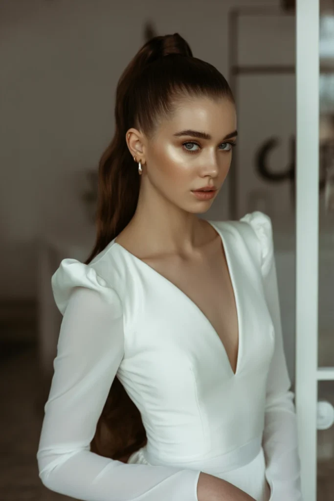 Polished High Ponytail