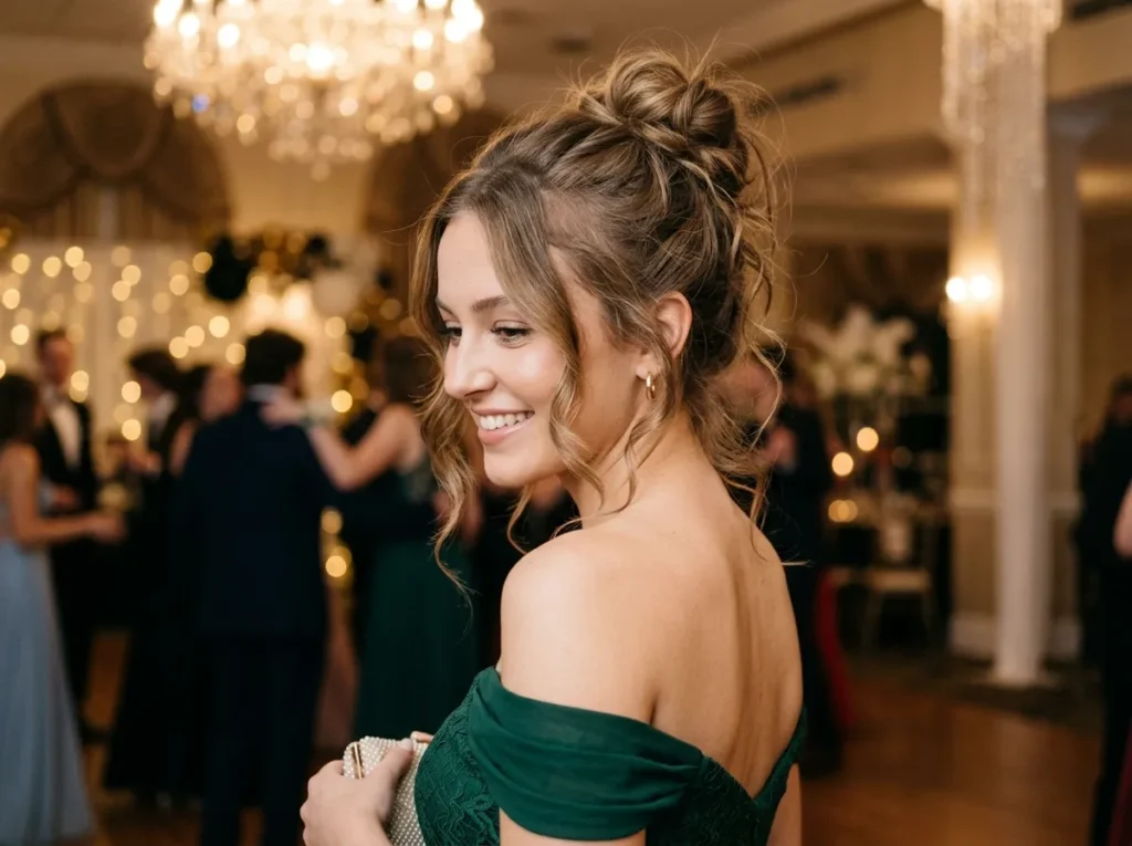 Quick Messy Bun