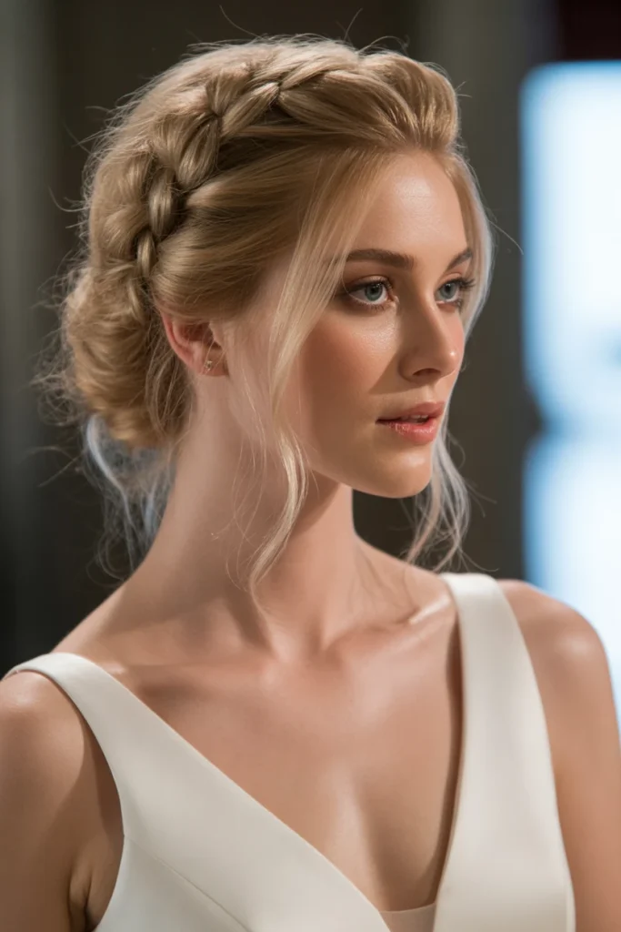 Romantic Braided Updo