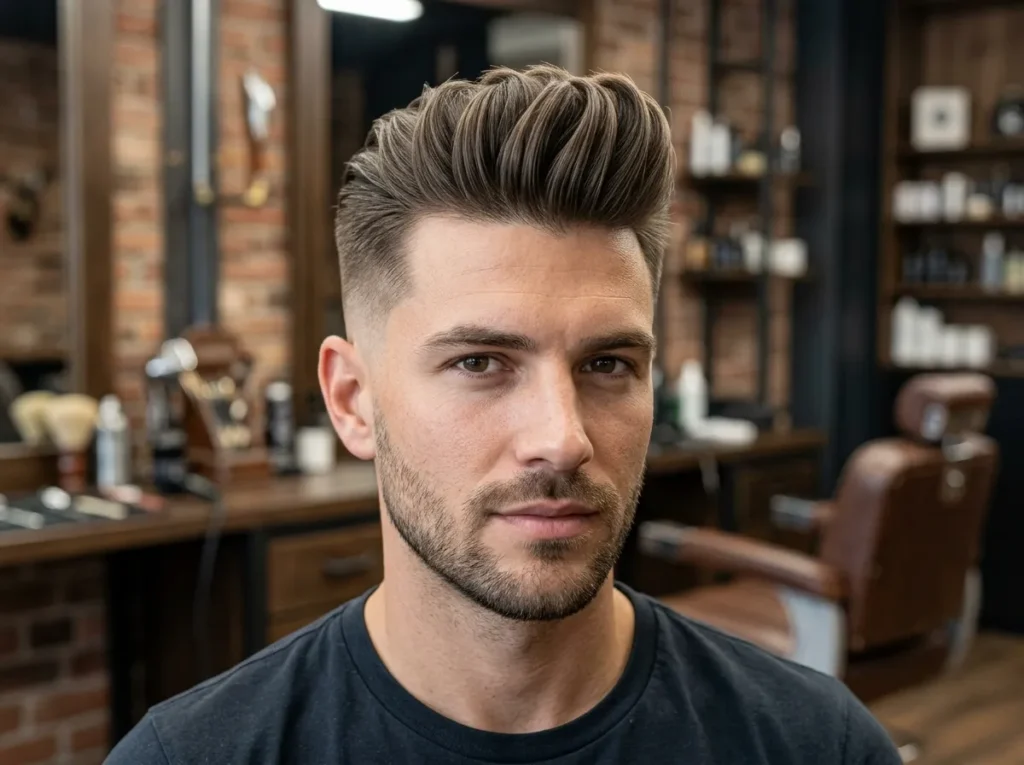 Short Pompadour (Matte Finish)