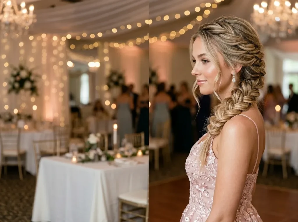 Side Braid with Twists