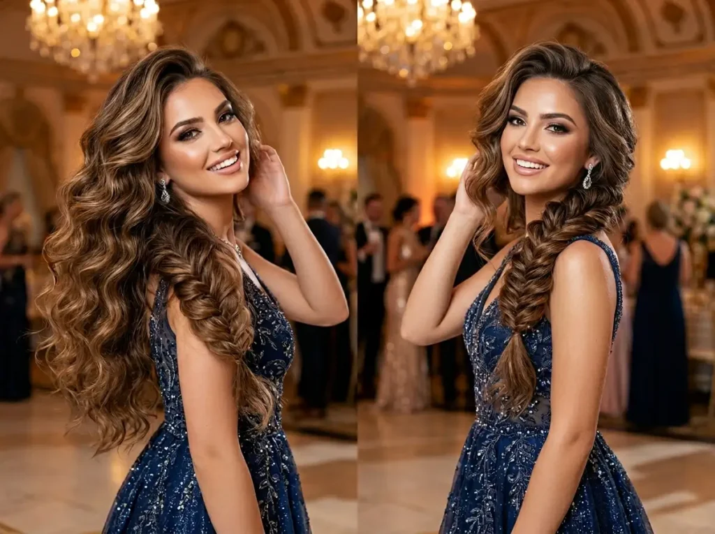 Side Braid with Volume Waves