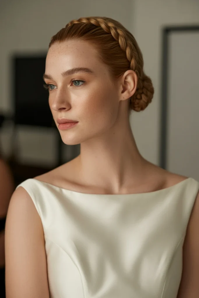 Sleek Braided Bun