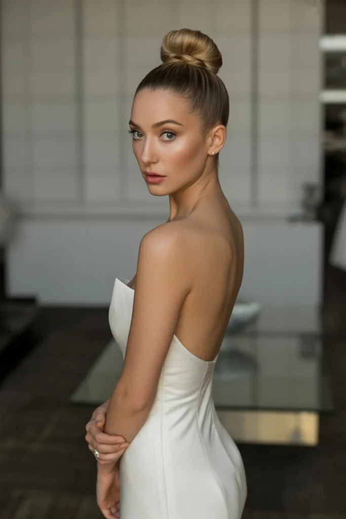 Sleek High Bun