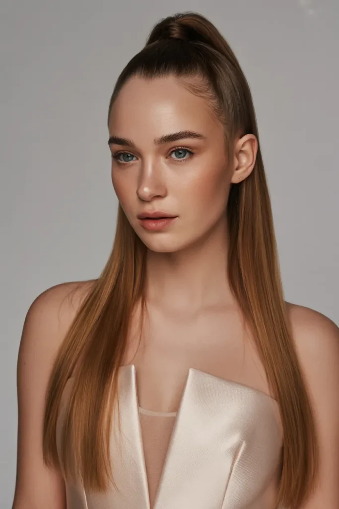 Sleek High Ponytail