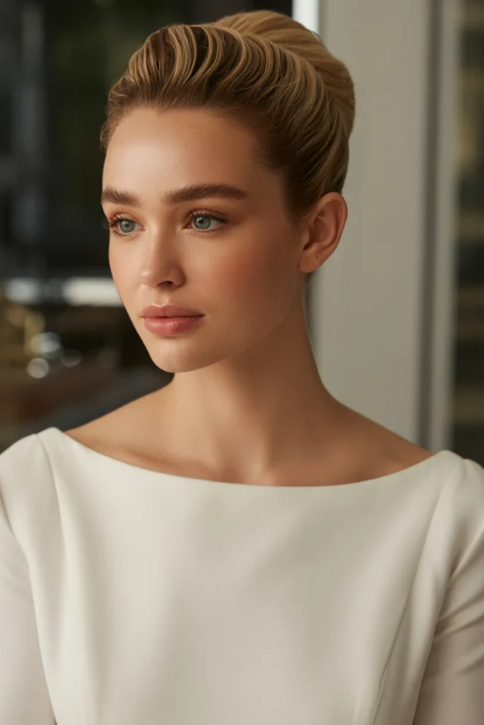 Soft Crown Volume Bun