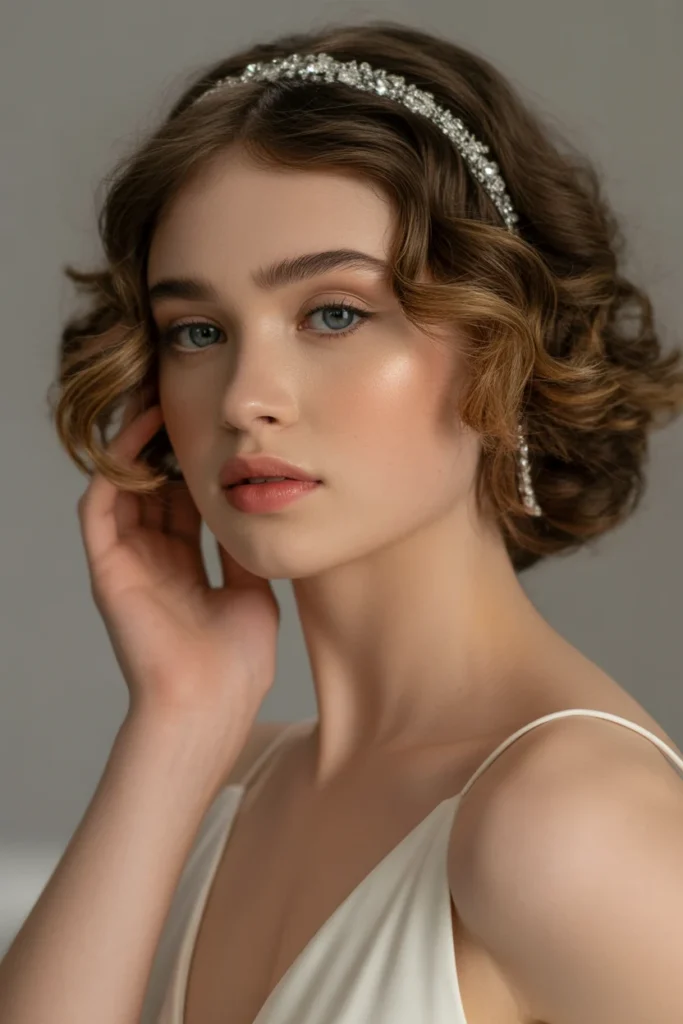 Soft Curls with Headband