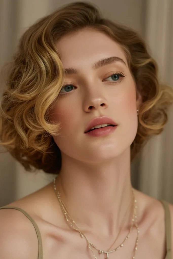 Soft Glam Hollywood Waves