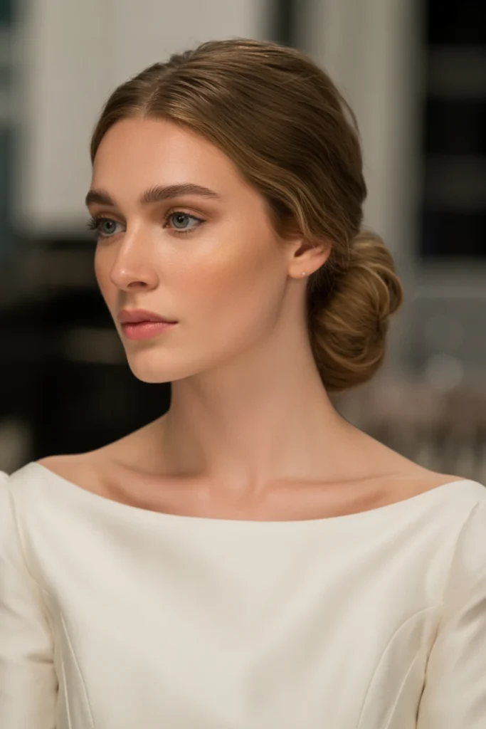 Soft Twisted Chignon