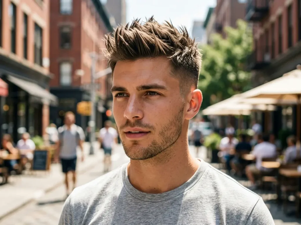 Spiky Short Hair