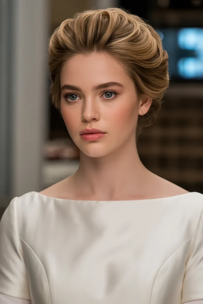 Structured Bridal Updo