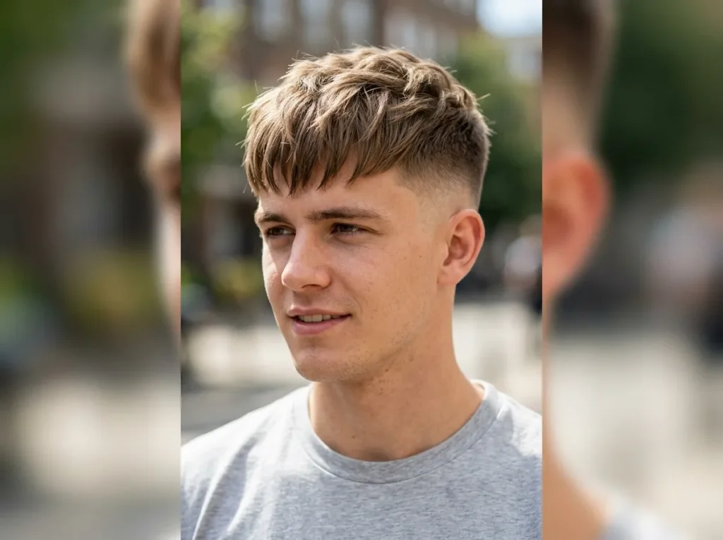 Textured Fringe Haircut