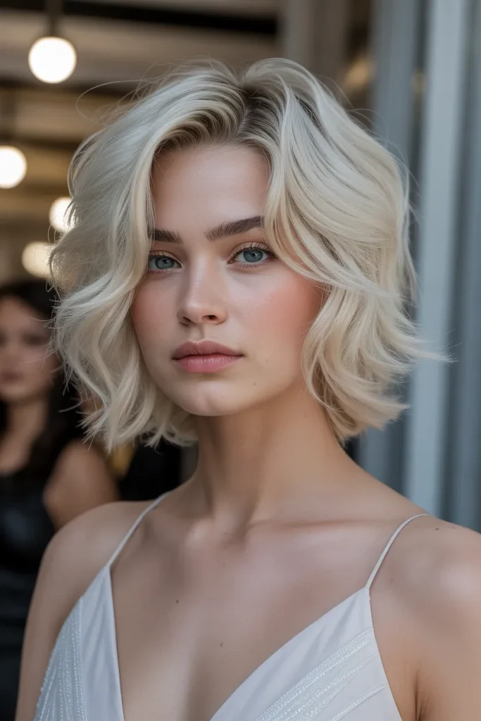 Textured Layered Bob