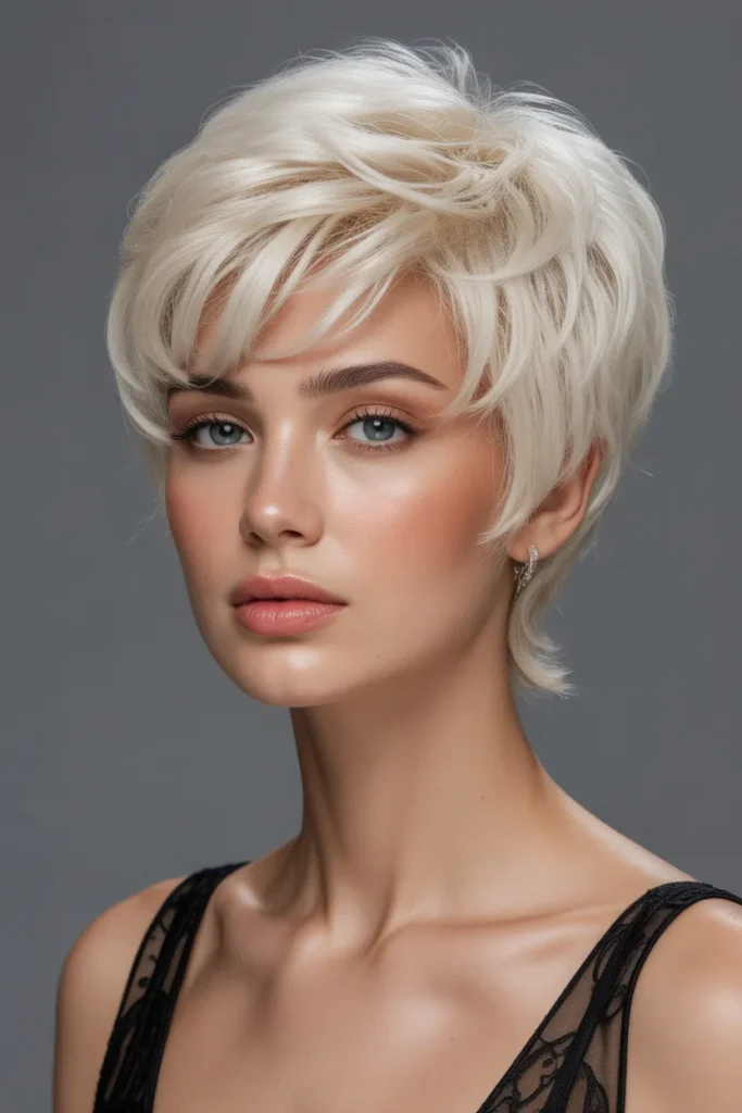 Textured Pixie with Volume