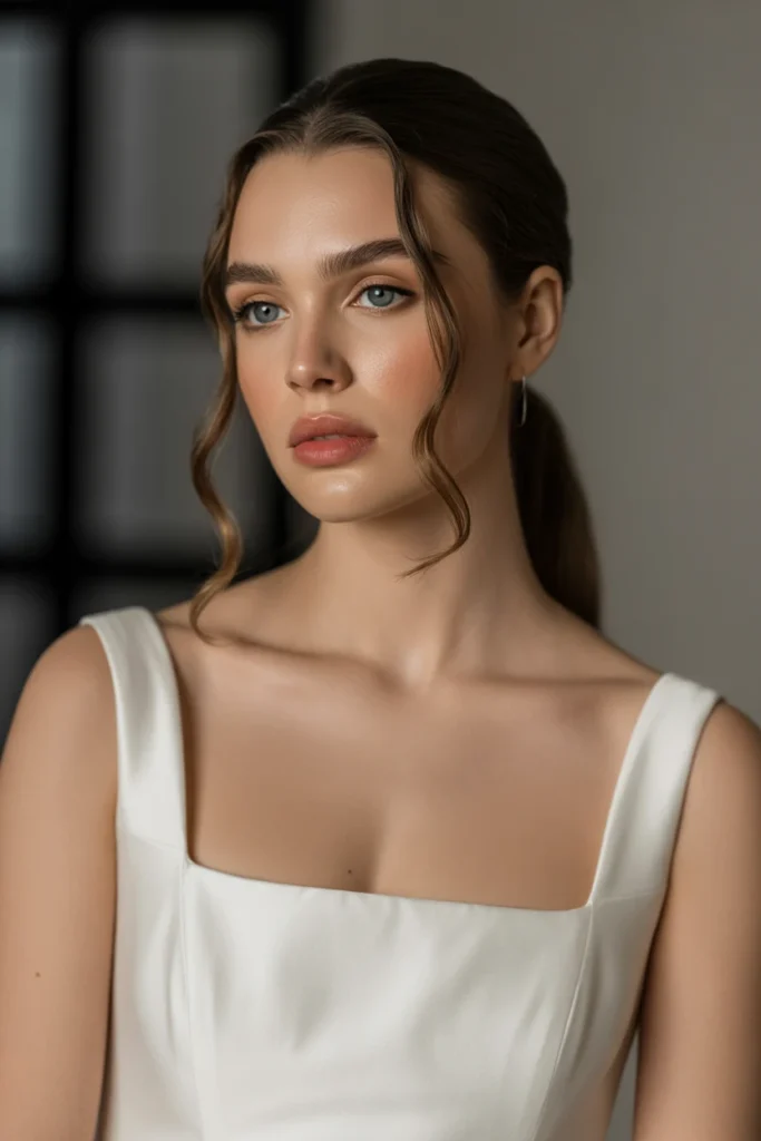 Twisted Half-Up Style