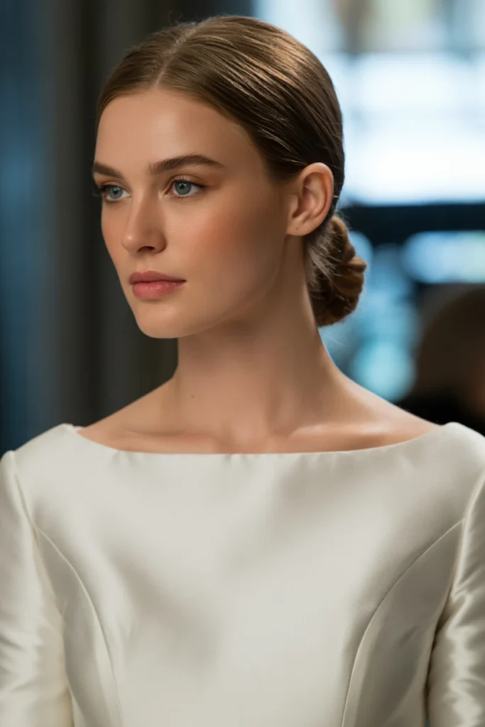 Twisted Low Ponytail