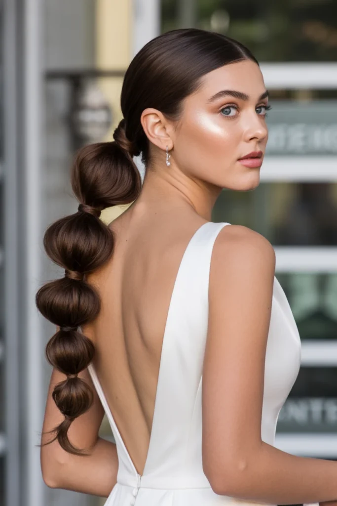 Twisted Low Ponytail