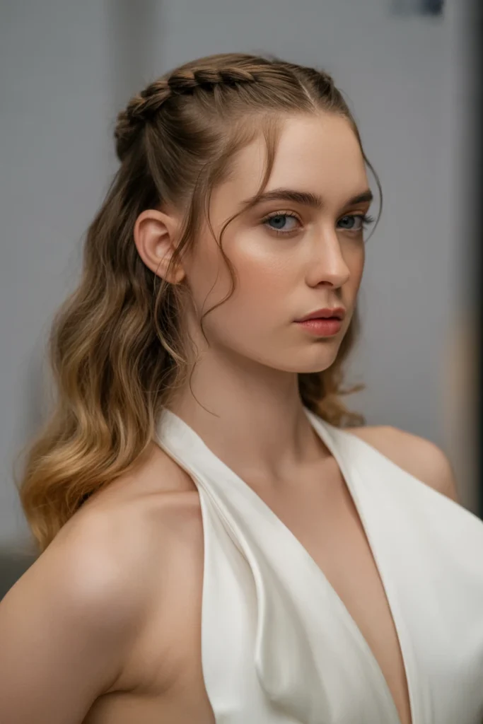 Twisted Rope Half-Up